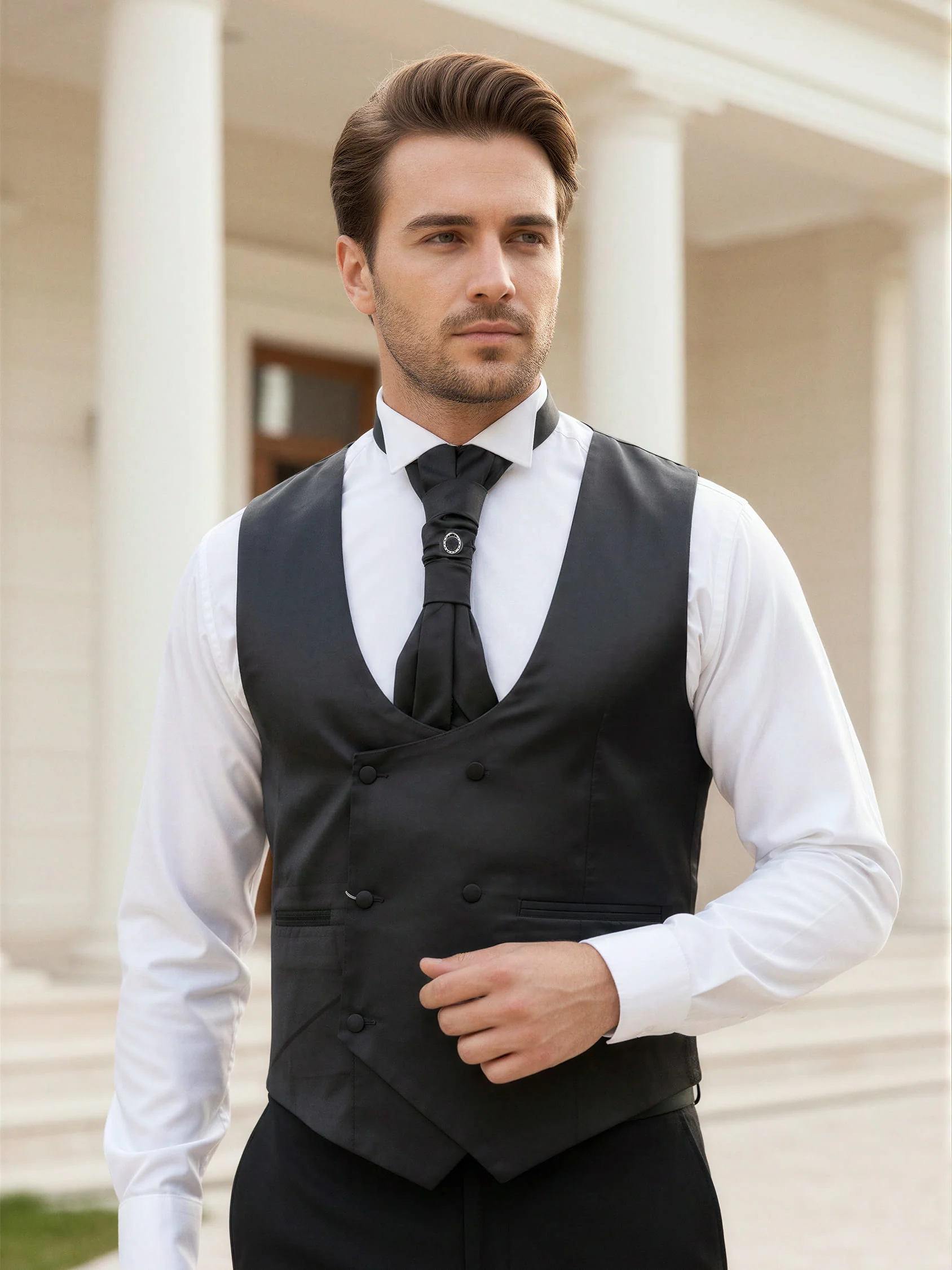 Set Gilet e Plastron - Image 5